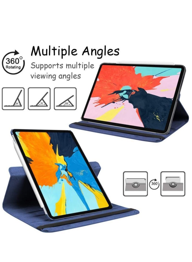 Case Compatible with Apple iPad 10.2" (2020-2019), [Wallet Case] Shockproof PU Leather Book Style Flip Folio 360° Rotating Total Protection Cover With Auto Wake/Sleep - Image 2