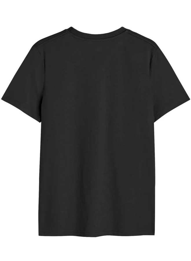 Bonorganik Girl's Multicolour 100% Cotton Printed Regular Fit T-Shirt