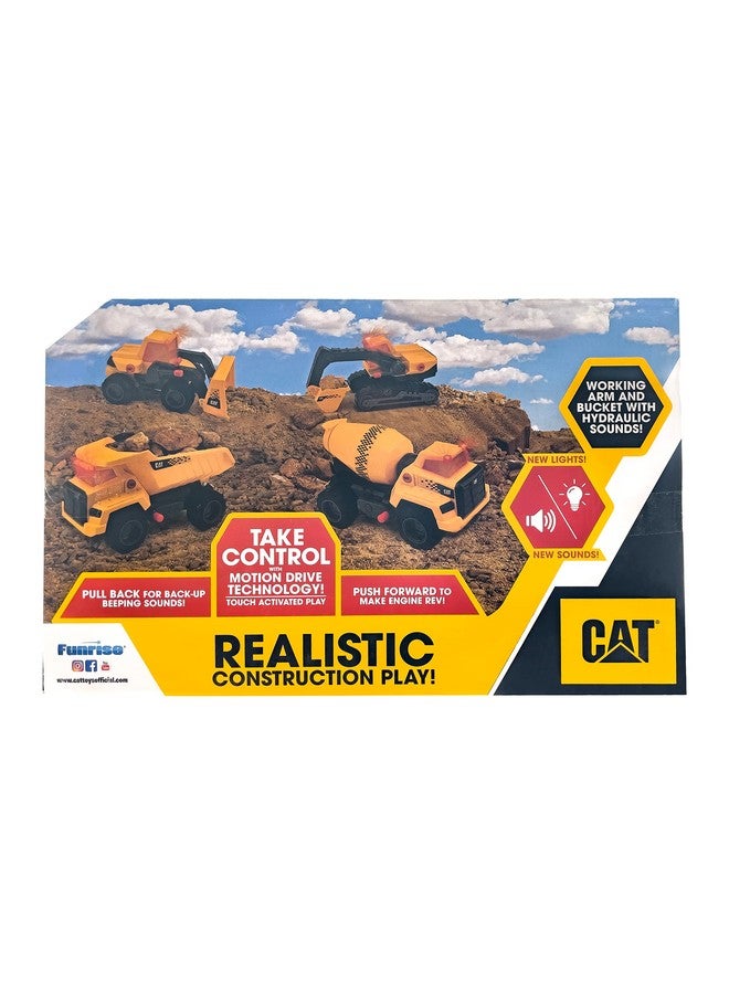 CAT Construction Toys, 11.5" Power Haulers 2.0 Excavator, Lights and Sounds, Ages 3 and up - Image 5
