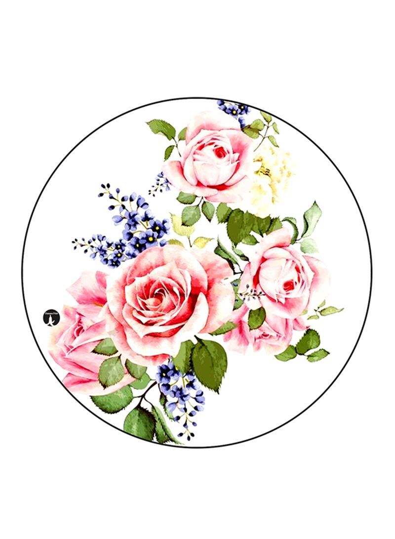 RKN Flowers Printed Mouse Pad Multicolour