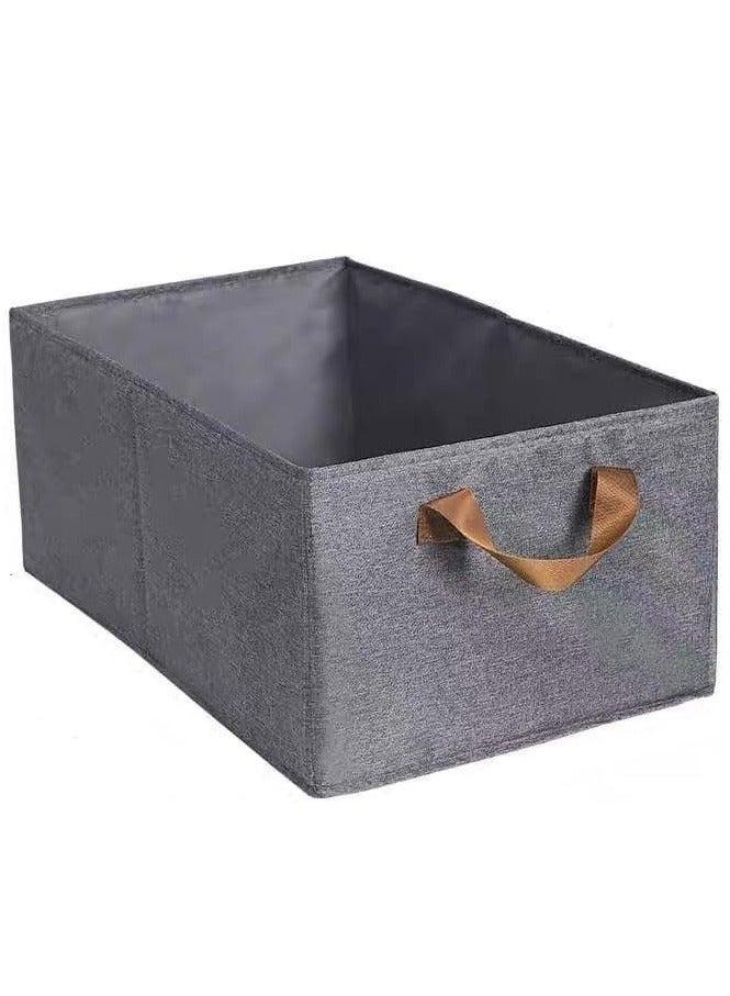 Clothing Storage Box Steel Frame Clothes Pants Foldable Large Capacity Fabric Thickened Household Storage Box - Image 2