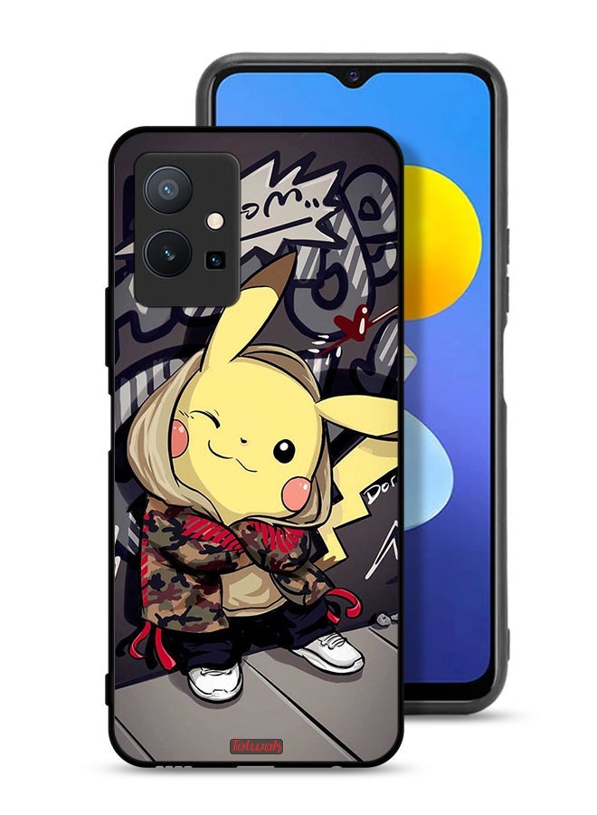 Tolwak Vivo Y75 5G Protective Case Cover Pichku Art - Image 1
