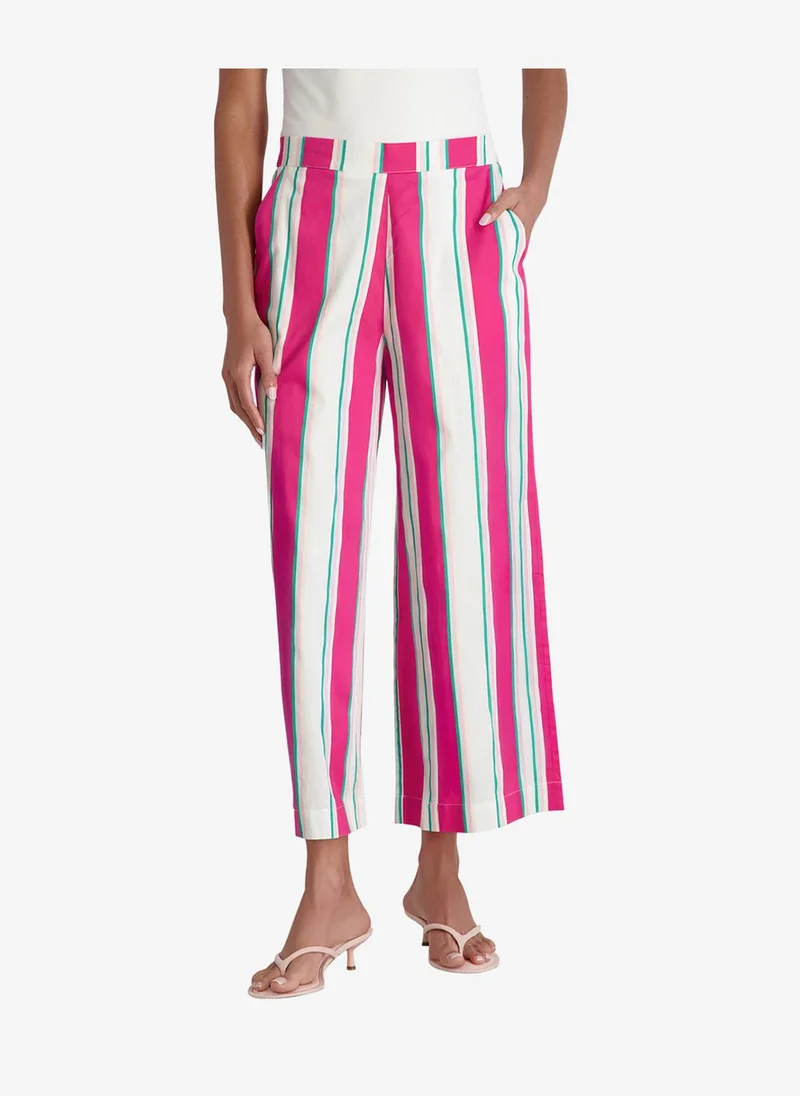 Women's Havana Stripe Alexis Pop Havana Str Crop Pnts
