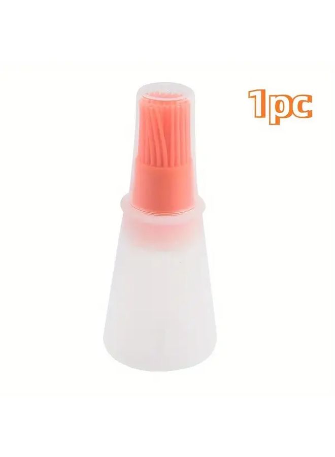 فرشاة توزيع الزيت الزرقاء مع موزع زيت مدمج للطهي دون فوضى - Image 2