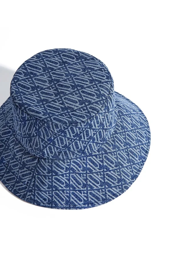 Monogram Denim Bucket Hat