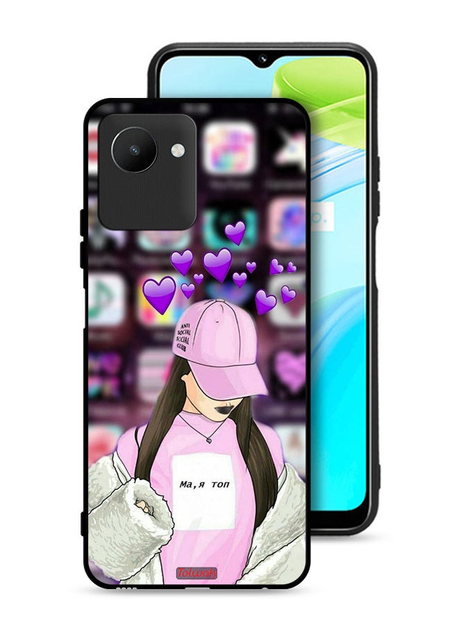 Tolwak - Realme C30s Protective Case Cover Anti Social Club - Image 1