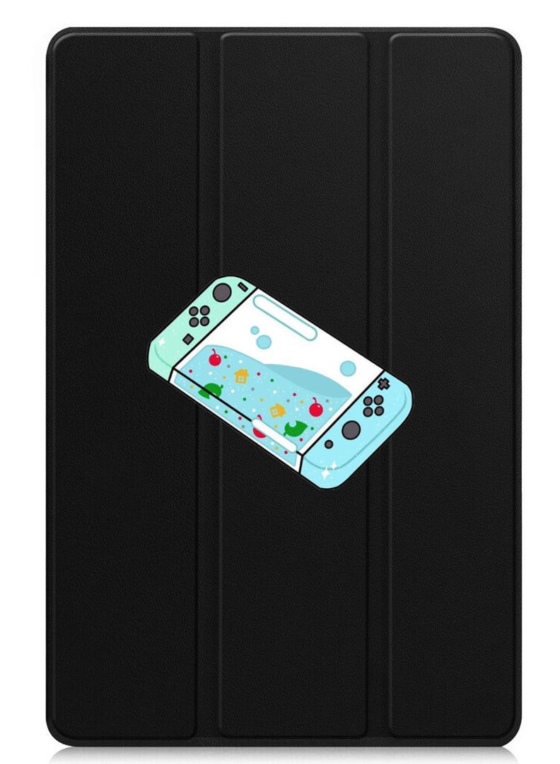 Theodor Protective Flip Case For Apple iPad mini 7th Generation (A17 Pro 2024 / Mini 6 2021 6th Generation) With Trifold Stand Auto Wake Sleep Shockproof Cover Console - Image 1