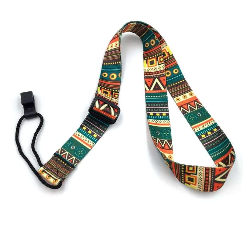 DreamAug Ukulele Strap, Adjustable Mayan Style Ethnic Guitar Strap with Clip, 23"-55" ï¼Œfor Acoustic Guitar, Electric Guitar, Bass, and Ukulele - Image 1