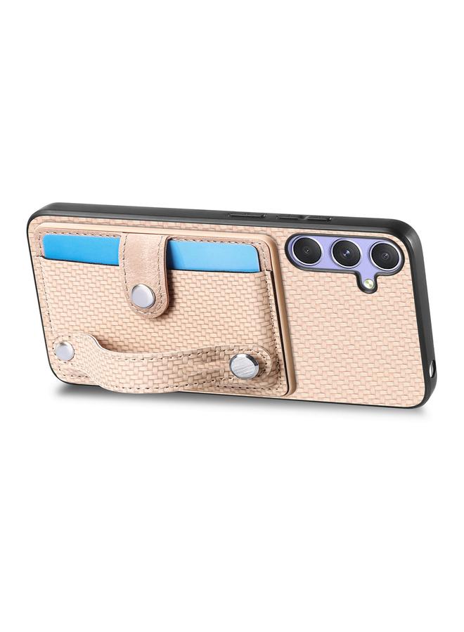 اس-توب جراب لهاتف Samsung Galaxy S25 Ultra 5G مزود بمسند معصم ومحفظة وغطاء خلفي للهاتف مع سكين أداة - Image 3