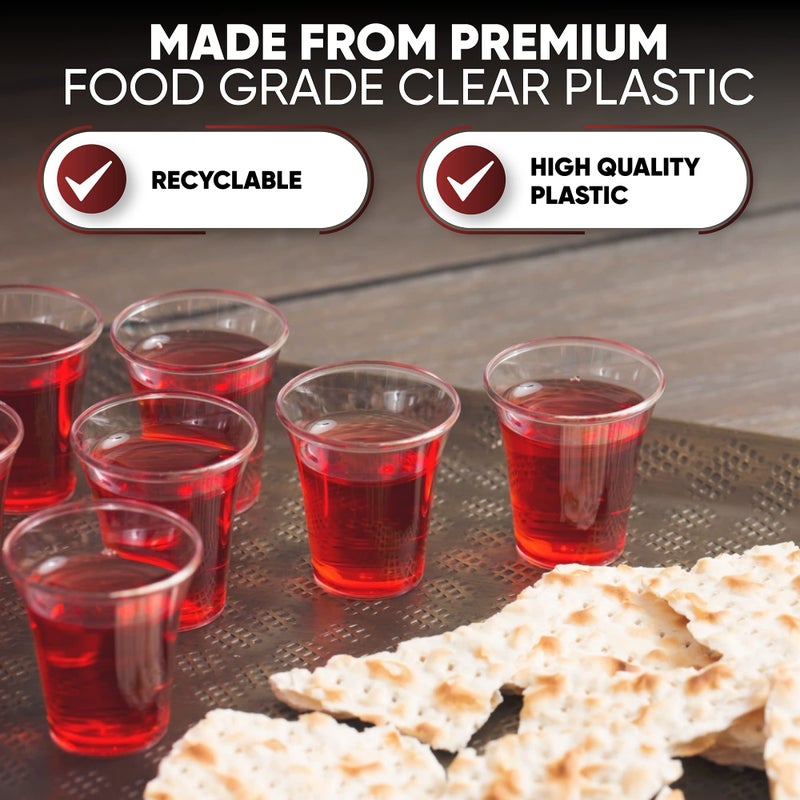 Steadfast Selections - Bulk Premium 2000 Plastic Disposable Communion Cups  Holy Communion Cups Set  Sacrament  Santa Cena Cups (2000) - Image 5