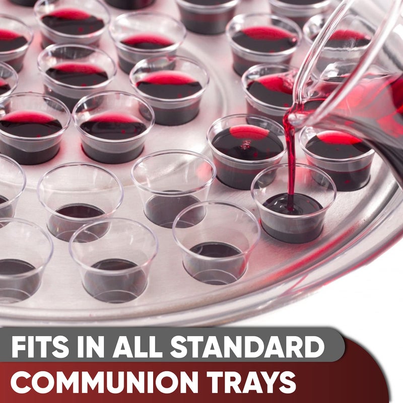 Steadfast Selections - Bulk Premium 2000 Plastic Disposable Communion Cups  Holy Communion Cups Set  Sacrament  Santa Cena Cups (2000) - Image 3