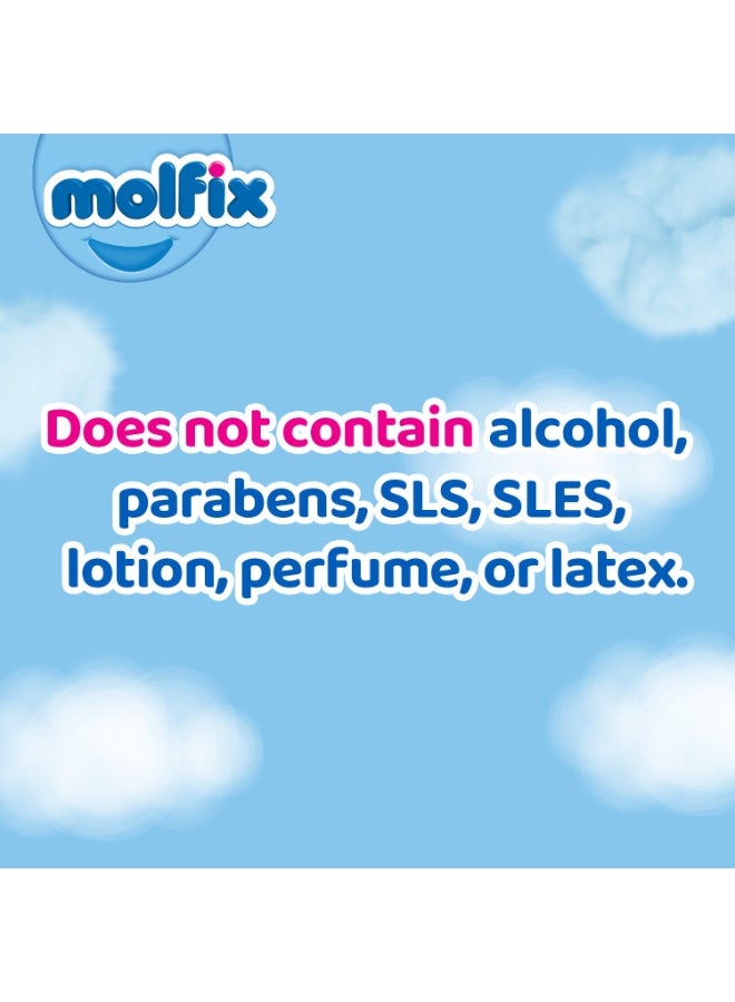 Molfix 3D Baby Diapers Extra Large Size 6 Jumbo Pack – 38 Diapers | CurveFit, Extra Absorbent - Image 4