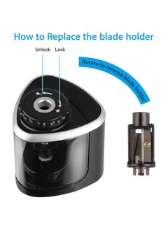 Y&D Pencil Sharpener Battery and usb dual power supply Fast Sharpen Safe design Suitable for Various pencils School Classroom Office Home  - Image 5