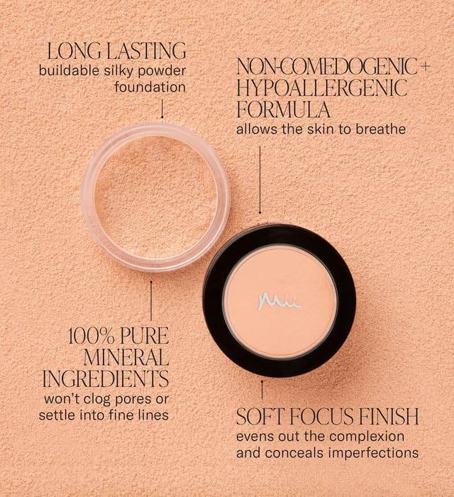 Mii Cosmetics Irresistible Face Base 100 Pure Mineral Foundation Award Winning Medium Coverage Flawless finish Suitable for Vegans Precious Nude 04 - Image 3
