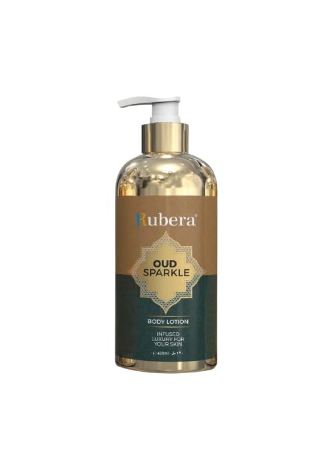 Royal Oud Body Lotion, 430ml, Luxury for Your Skin (430ml, Oud Sparkle)