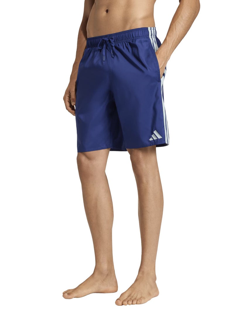 Adidas 3 Stripes Swim Shorts 8 Inch - Image 1