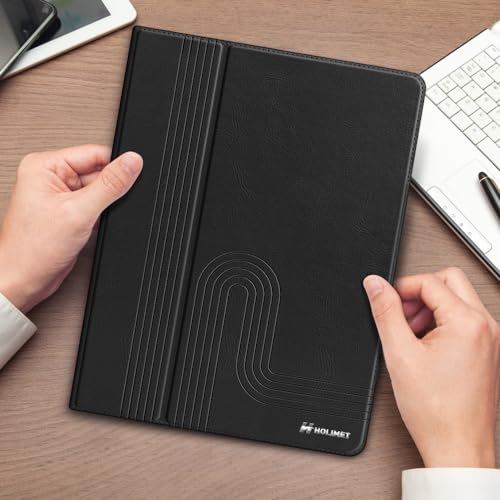 H HOLIMET Case for iPad Air 11" M3 (2025)/ M2 (2024)/ iPad Air 4th & 5th Generation10.9 Inch 2022/2020 Soft Back Shockproof Protective Cover with Pencil Holder Vegan Leather Auto Sleep/Wake - Image 2