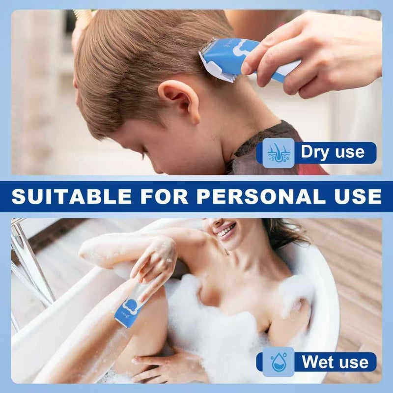 FBO bikini trimmer kit,body hair and beard trimmer,baby hair clipper,kids hair clipper,Multi-function trimmer,wet and dry,Super Quiet,cordless,rechargeable,ceramic blades,sharp,durable,smooth,painless - Image 2