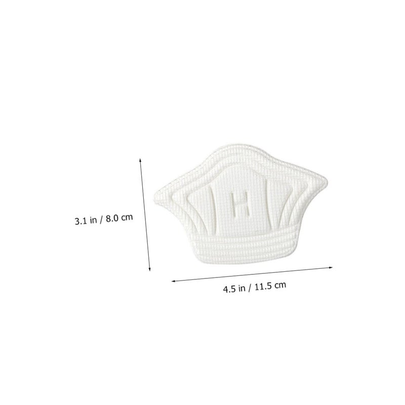 Invisible Heel Cushions 2 Pairs Anti Wear Foot Pads Shoe Back Protectors For Men Women - Image 3