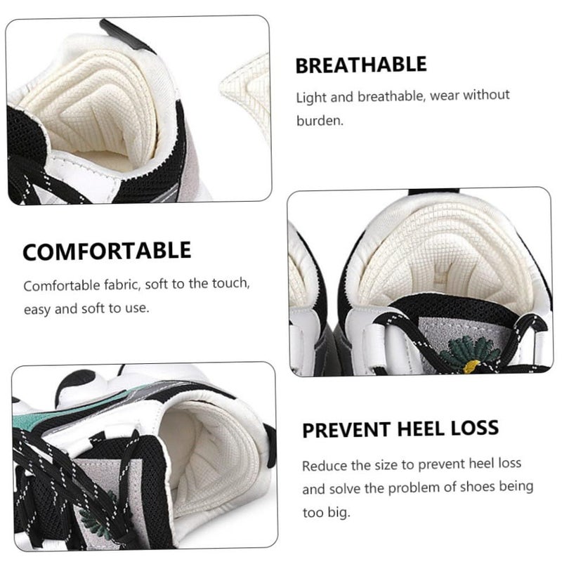 Invisible Heel Cushions 2 Pairs Anti Wear Foot Pads Shoe Back Protectors For Men Women - Image 4