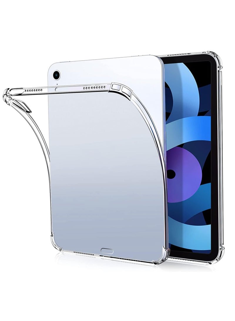 Youque Clear Case for iPad Air 11 Inch/10.9-inch Case (2024), iPad Air 5th/4th Gen Case (2022/2020), Slim Lightweight Transparent Soft Cover - Image 1