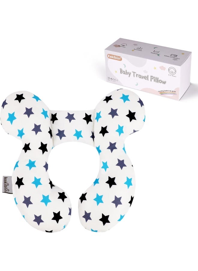 KAKIBLIN Baby Neck Pillow, Upgraded Baby Support Pillow, Baby Neck Support Pillow for Carseat, Newborn Neck Support for Car Seat, Pushchair, Travel - Image 1