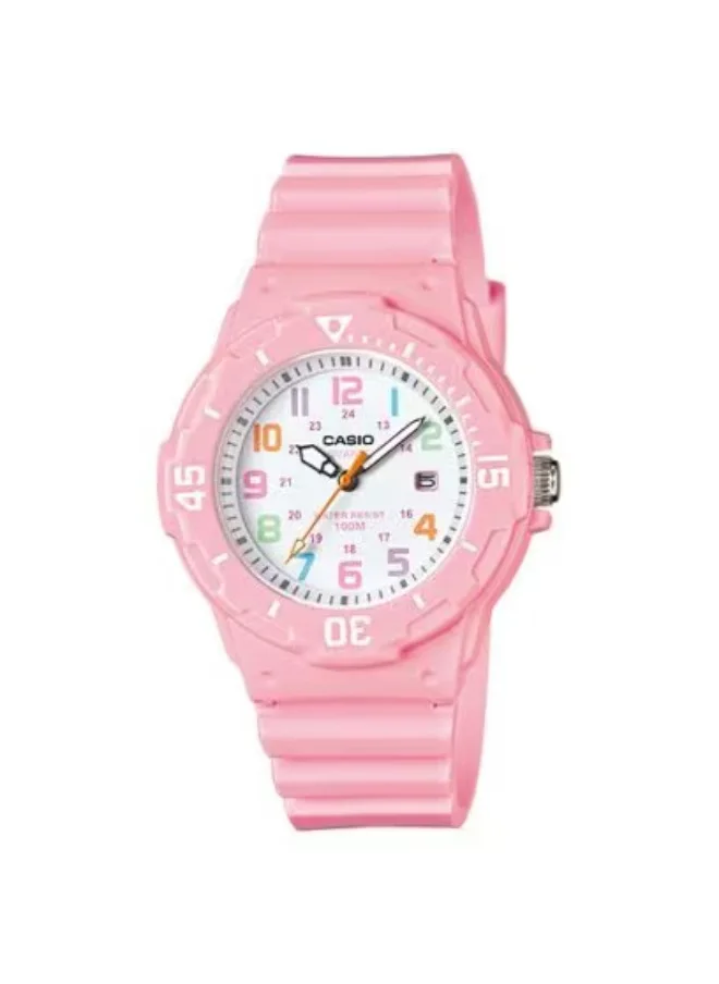 CASIO CASIO Women's Analog White Dial Watch - LRW-200H-4B2