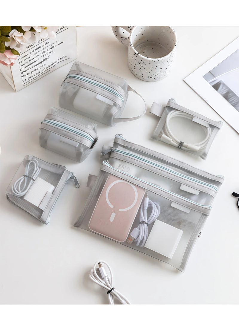 V.nice Transparent Mesh Storage Bag for Digital Devices & Accessories - Image 3