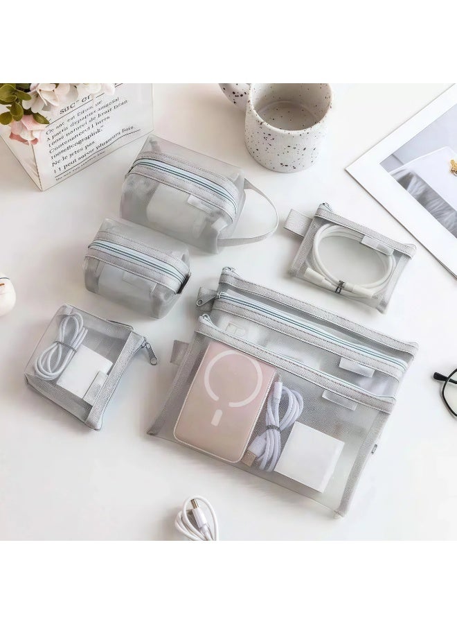 V.nice Transparent Mesh Storage Bag for Digital Devices & Accessories - Image 1