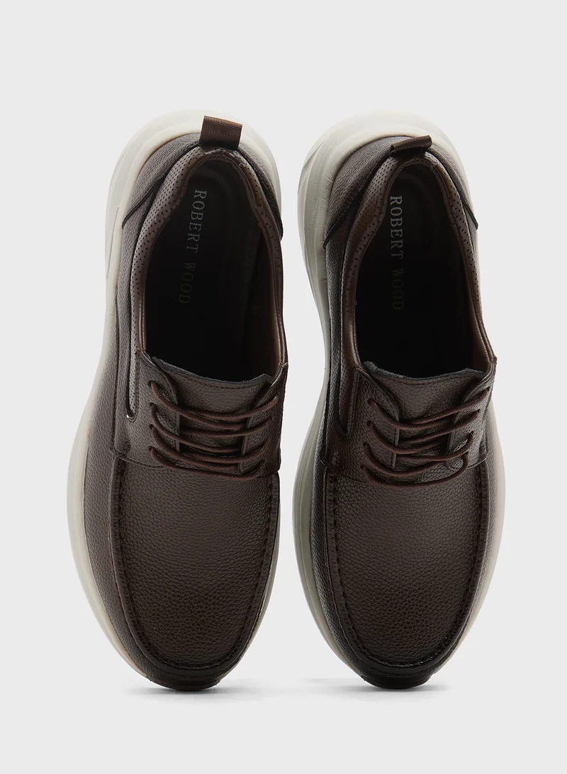 Robert Wood Light Weight Comfort Casual Lace Ups