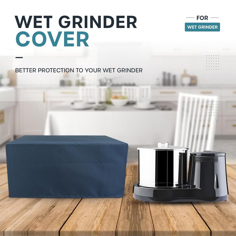 CRASOME Dust Proof Washable Wet Grinder Cover for 2 Litre Table Top Lakshmi Prestige PWG 07 Vidiem Vision CSMBJ Blue - Image 4