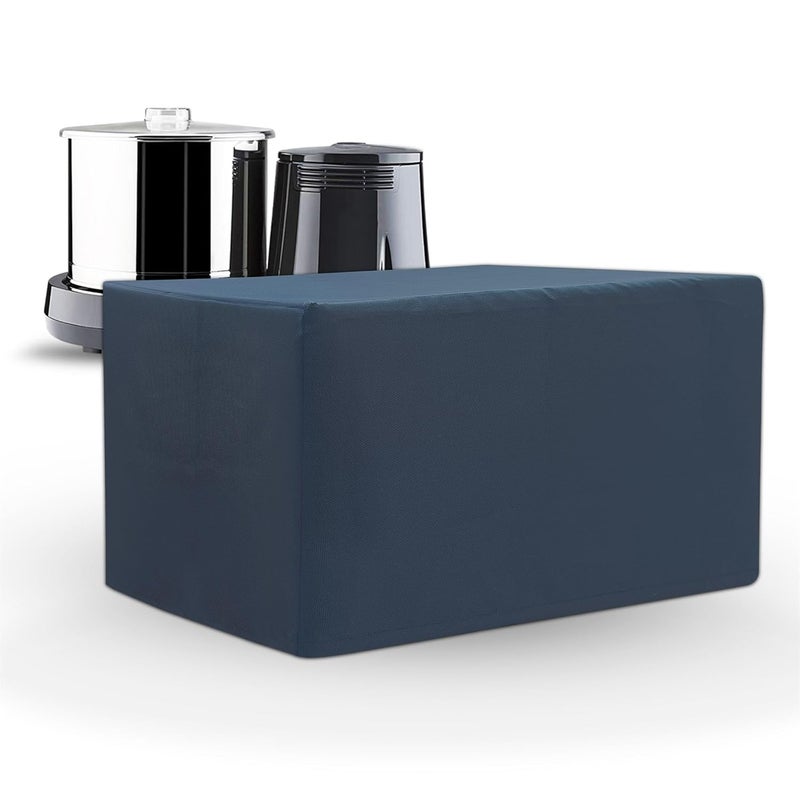 CRASOME Dust Proof Washable Wet Grinder Cover for 2 Litre Table Top Lakshmi Prestige PWG 07 Vidiem Vision CSMBJ Blue - Image 1