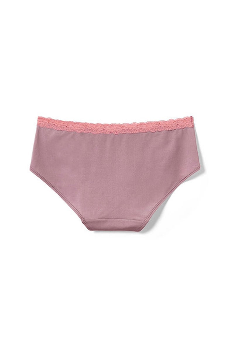 Tchibo Women 2 Piece Plain Panty, Mauve - Image 3