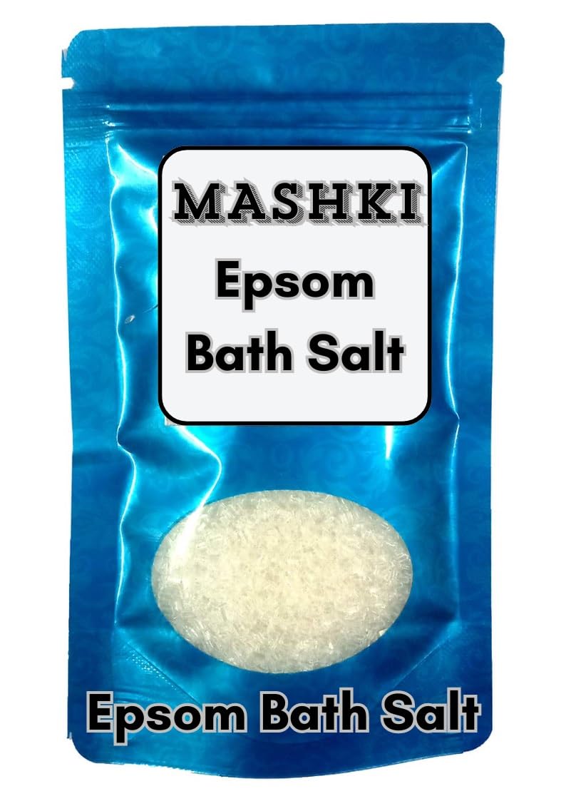 MASHKI Epsom Bath Salt Magnesium Sulphate For Muscle Relief Relieves Aches Pain Skin care Wound Healing Gardening Speed up for plant growth Multipurpose 3 - Image 1