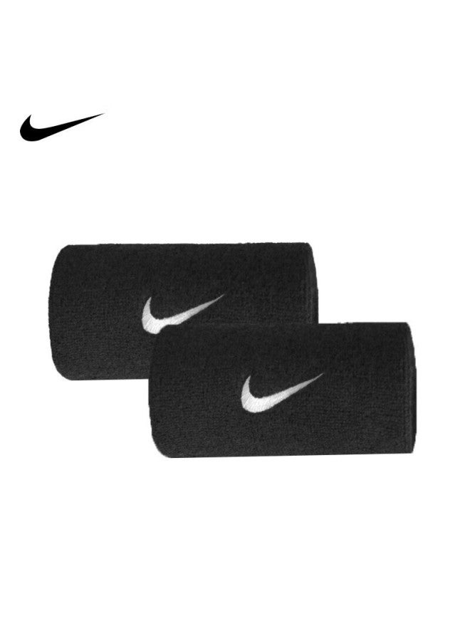 Nike Nike Sports Wristband, Olympic Zheng Qinwen Champion Edition, Sweat-absorbing Wristband, Sweat-wiping Protective Gear, Nnn05010os, Black - Image 1