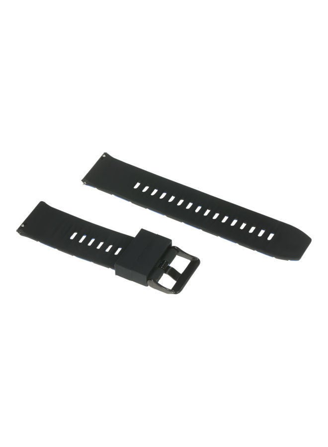 NIBEMINENT Replacement Strap For 22mm Smart and Traditional Watch Red/Black - Image 4