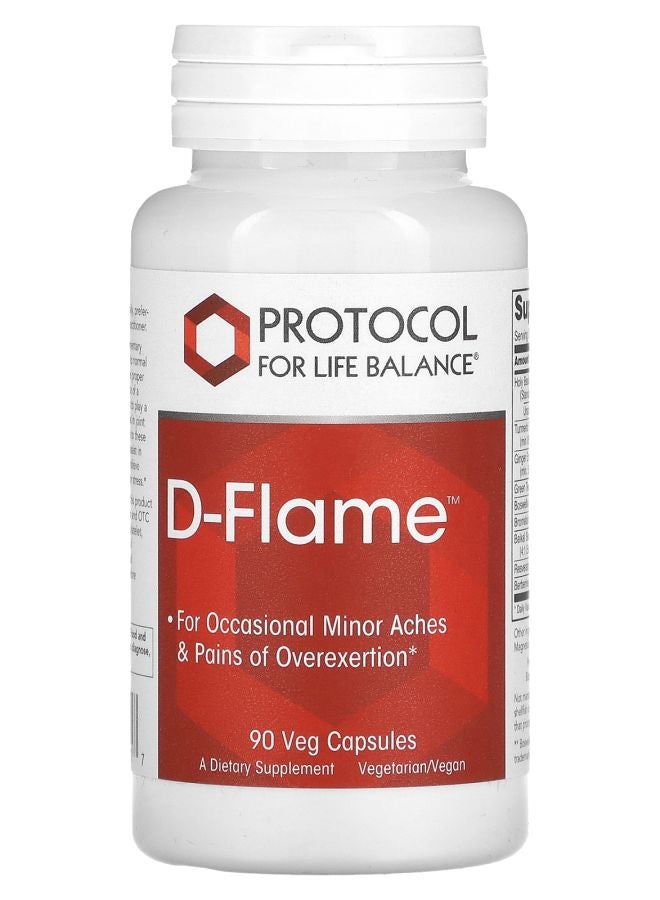 Protocol For Life Balance D-Flame 90 Veg Capsules - Image 1