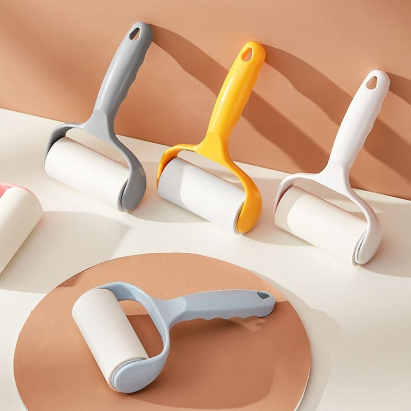 Handle And Roller Set Efficient Lint Remover For Clothes Carpets No Electricity Needed - Image 1