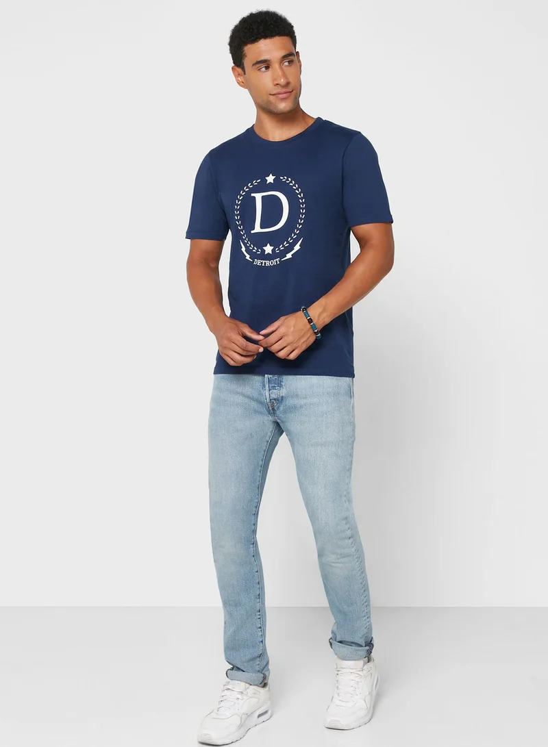 Seventy Five Wash Graphic T Shirt