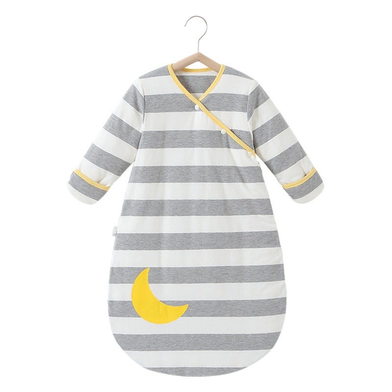 Baby Sleeping Bag Spring, Autumn and Winter Thick and Thin Pure Cotton Newborn Baby Boys and Girls Anti-kick Quilt Artifact for Children All Seasons - Image 2