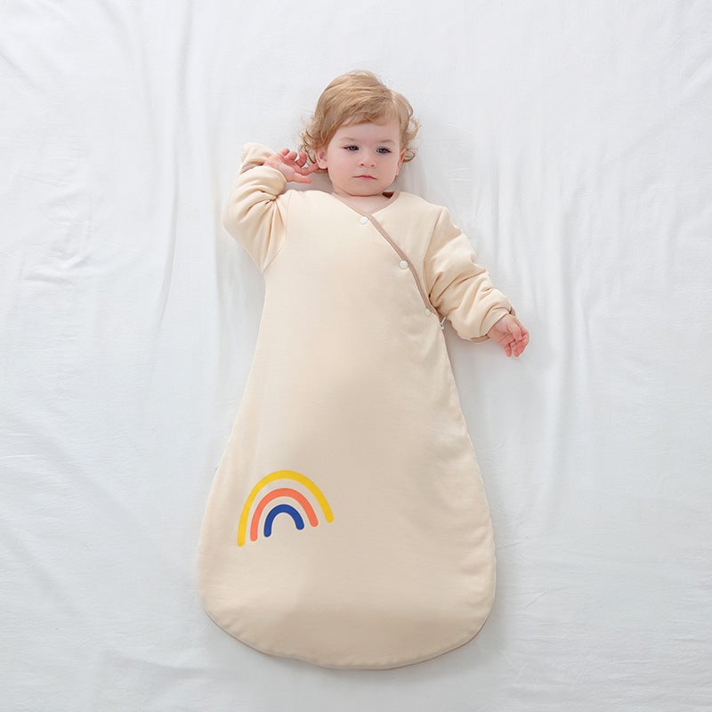 Baby Sleeping Bag Spring, Autumn and Winter Thick and Thin Pure Cotton Newborn Baby Boys and Girls Anti-kick Quilt Artifact for Children All Seasons - Image 4