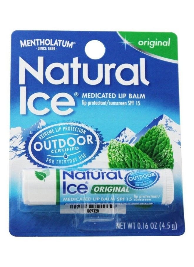 Mentholatum Natural Ice Lip Balm Original SPF 15 1 Each ( Pack of 2) - pzsku/Z61B3CE425E7B91C6D7FDZ/45/_/1678707639/a1b253b6-7f73-4fa7-8e36-86c3c540bfbc