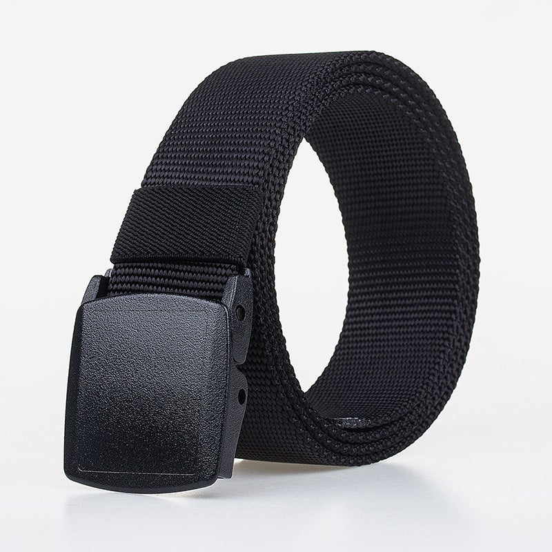 YKK Nylon Belt No-Metal Unisex Tactical Grey  - Image 2