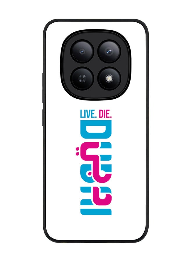 For Xiaomi Redmi Note 15 5G / Poco M8 Case,Slim fit Camera Protection, Shockproof Thin Phone cover  - Live Die DUBAI