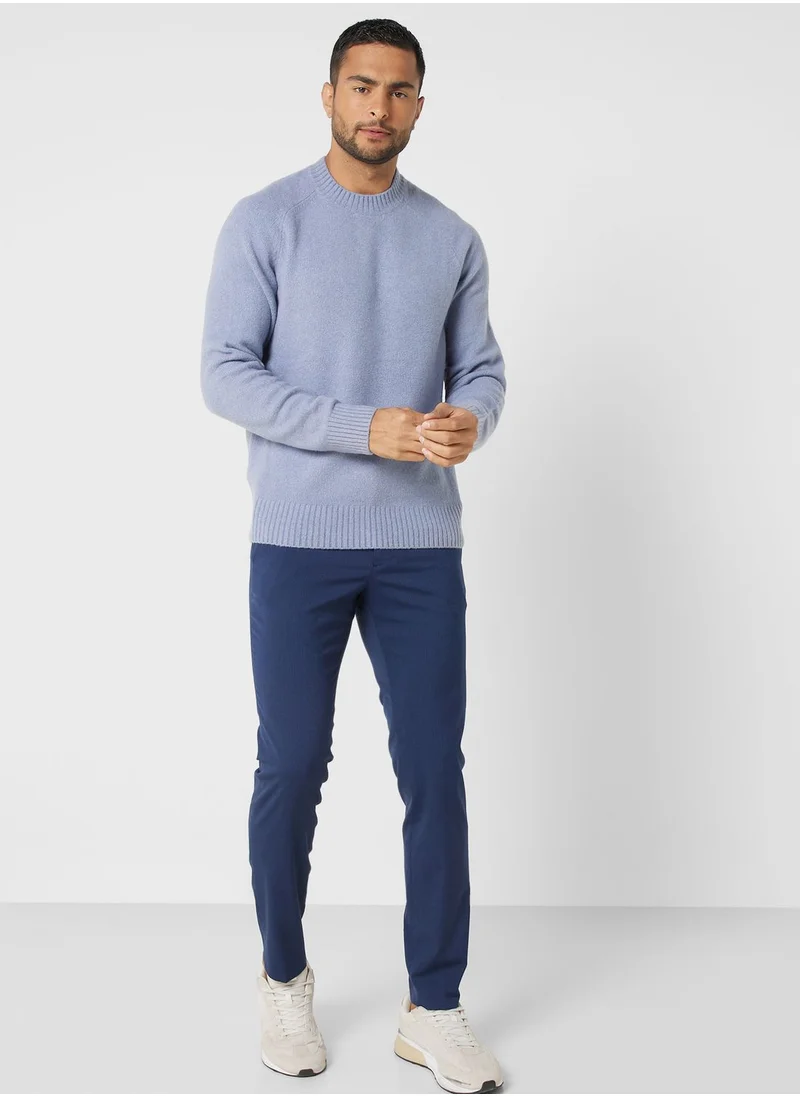 Mango Man Essential Crew Neck Sweater