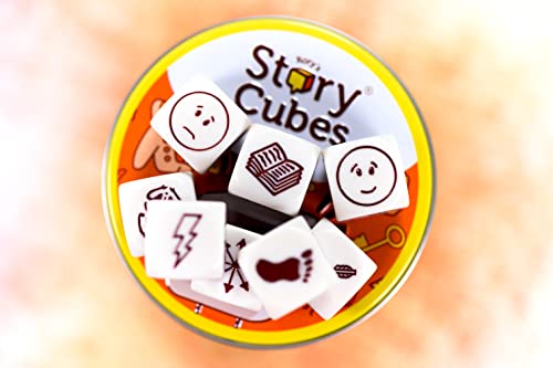 Asmodee Rory's Story Cubes Classic (Eco-Blister) - Spark Imagination with Limitless Storytelling, Creative Game for Kids & Adults, Ages 6+, 1+ Players, 10 Minute Playtime - Image 4