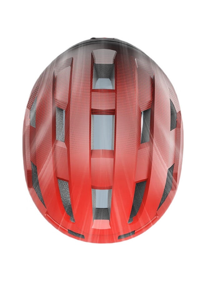 yaphtes Cycling Helmet, Bicycle National Standard Certified, Unisex One-Piece Molded Design, Magnetic Wind Goggles, Safety Helmet, Gradient Color - Image 2