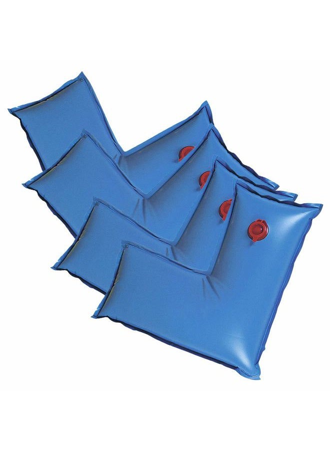 3802--04 Pool Cover Weights, 4-Pack, 2 ft. x 2 ft. Corner, Blue