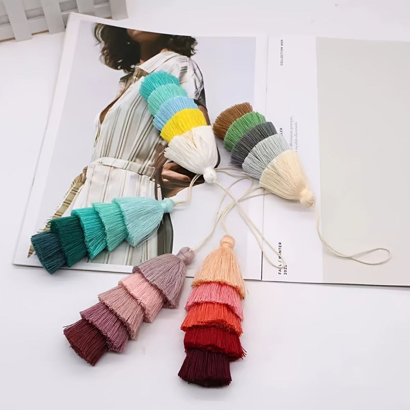 Hand Woven Tassel Keychain Pendant Car Decoration Type D - Image 4