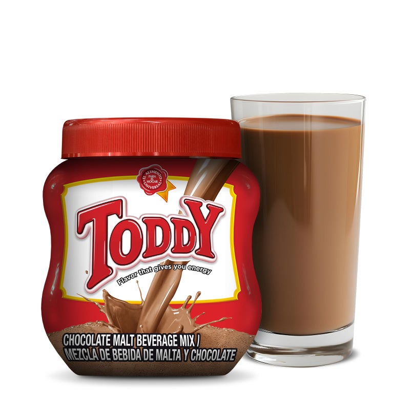 Toddy خليط مشروب بودرة الشوكولاتة تودي - مشروب إفطار مع الفيتامينات والبروتينات للأطفال والبالغين - مشروب ساخن وبارد - Image 1